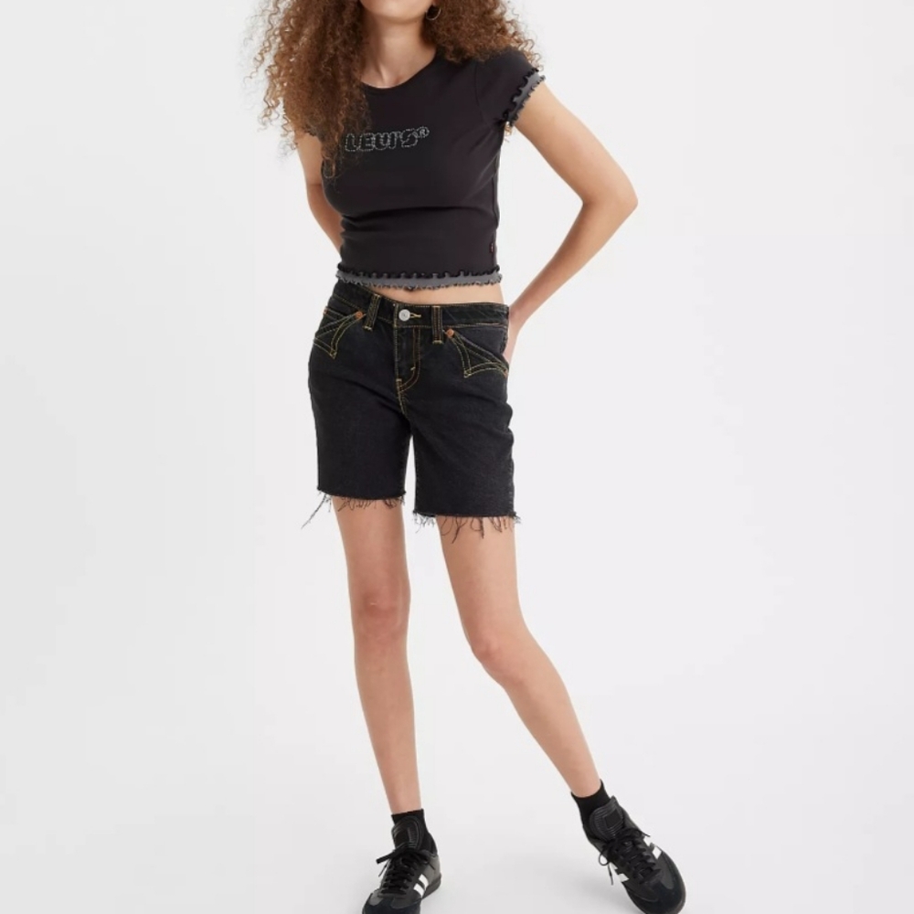 Brand new Levi's Grey Jeans Shorts Size 23